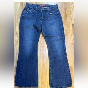 Levi's Women's Size 12 MIS M  515 Nouveau Boot Cut Jeans 100% Cotton Low Rise